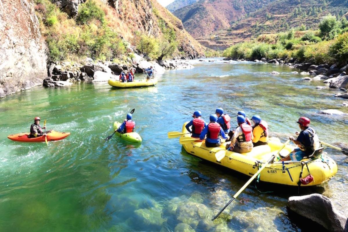 Kayaking and Rafting